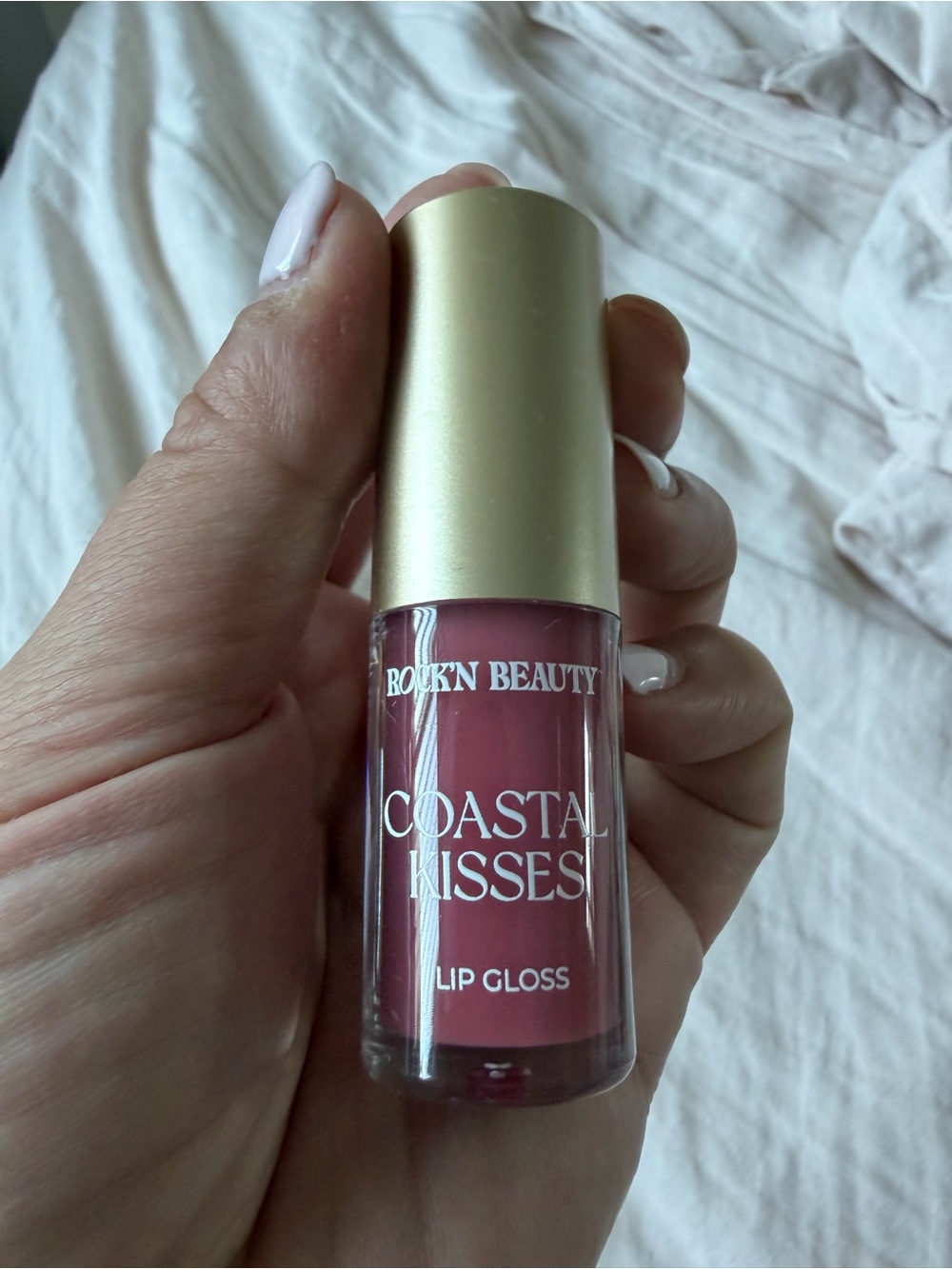 Coastal Kisses Lip Gloss — Dusty Rose